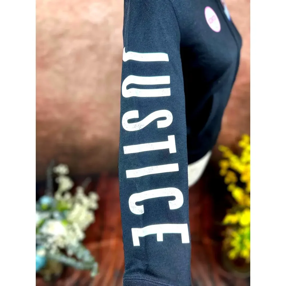 Justice Candy Graphic Zip-Up Hoodie - Girls Size M (10)